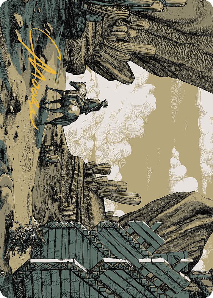 Path to Exile Art Card (Gold-Stamped Signature) - Art Series