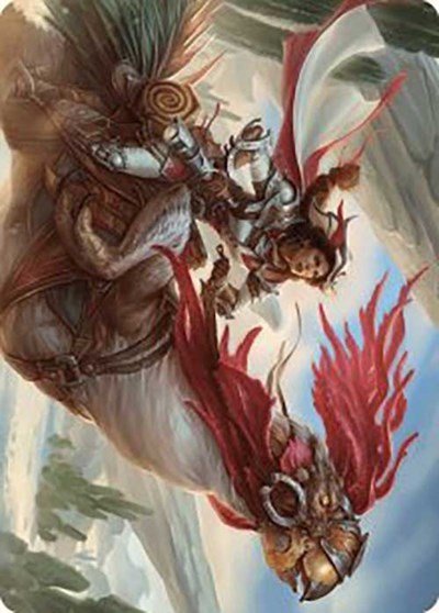 Frontier Seeker Art Card Gold Stamped Signature