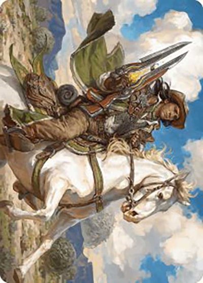Wylie Duke Atiin Hero Art Card Gold Stamped Signature