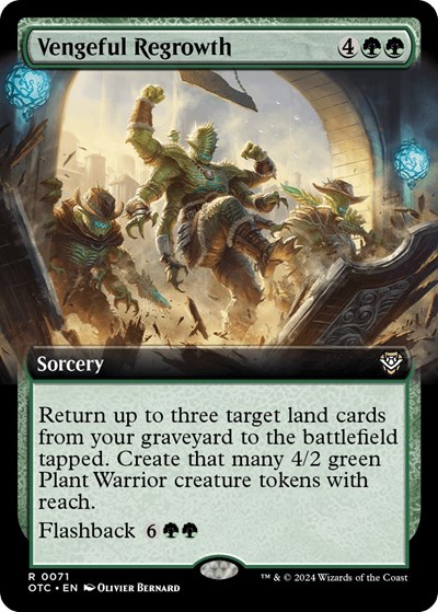 Vengeful Regrowth Extended Art