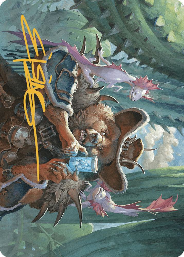 Doc Aurlock, Grizzled Genius Art Card (Gold-Stamped Signature