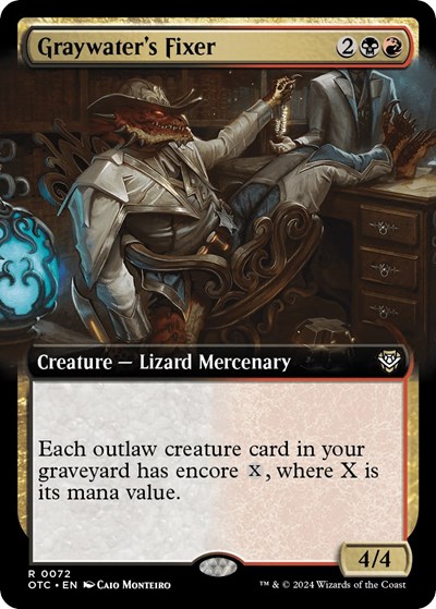 Graywaters Fixer Extended Art