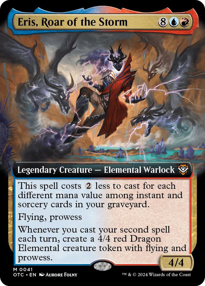 Eris, Roar of the Storm (Extended Art) - Commander: Outlaws of