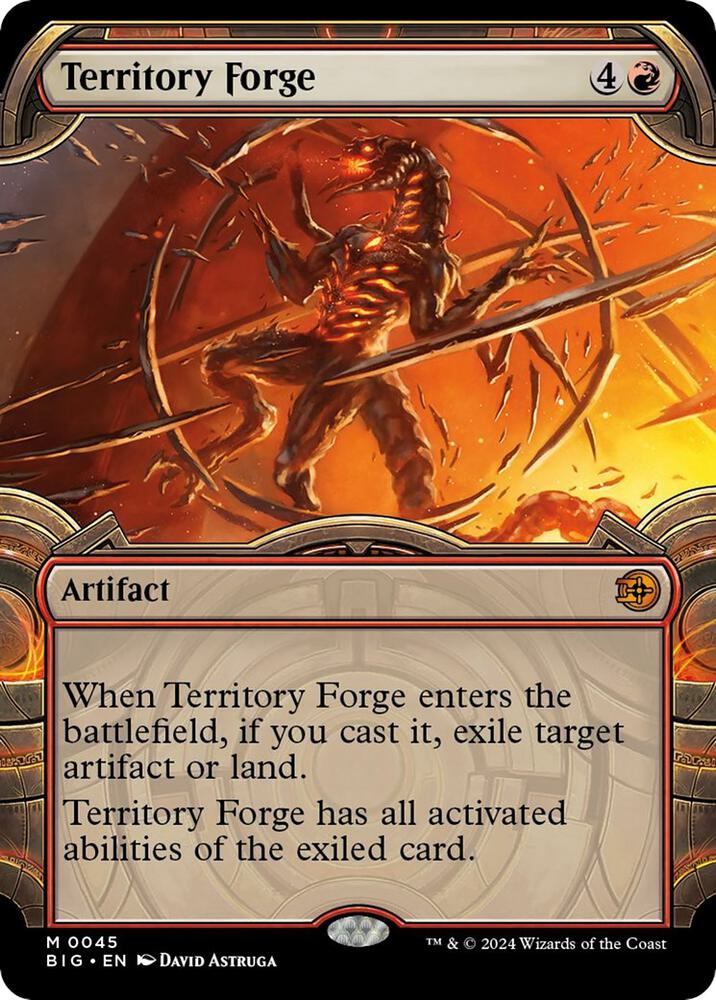 Territory Forge (Showcase) 45 card