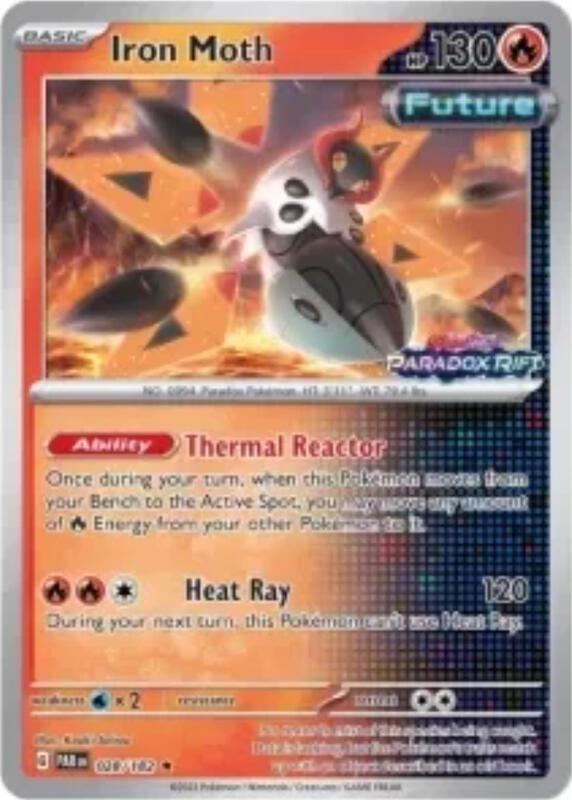 Iron Moth - 028/182 (European Promo) 028/182 from Miscellaneous Cards & Products
