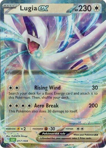 Lugia ex 017/034 from Jumbo Cards