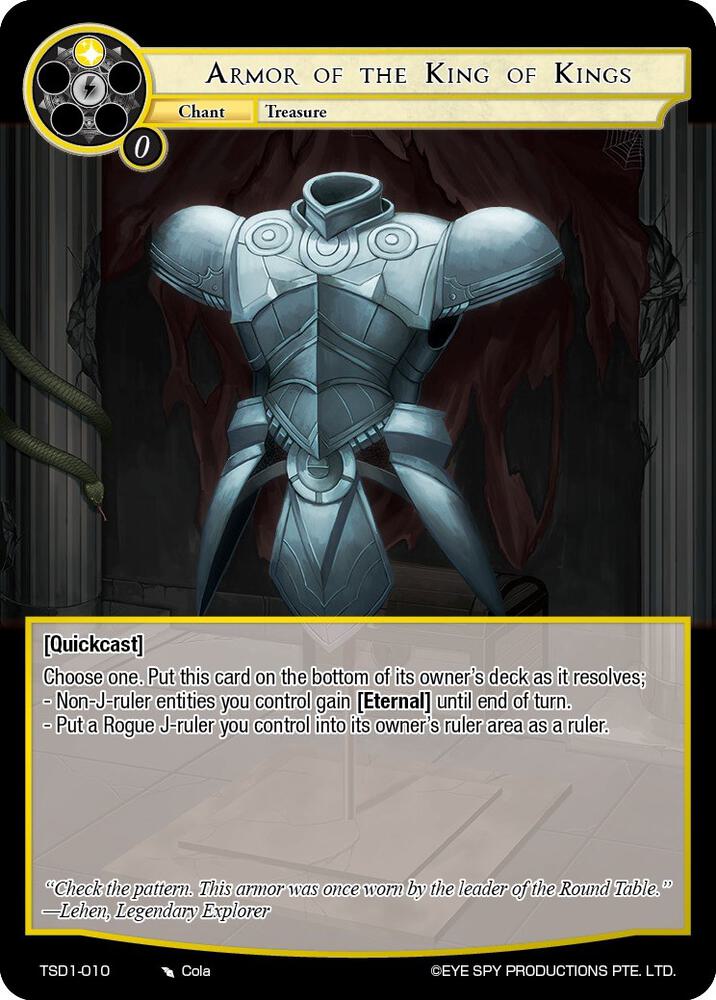 Armor of the King of Kings