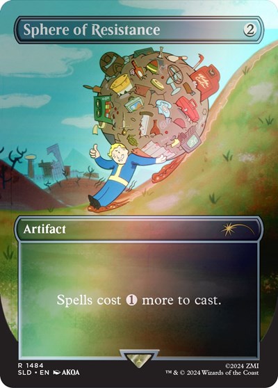 Sphere of Resistance Rainbow Foil