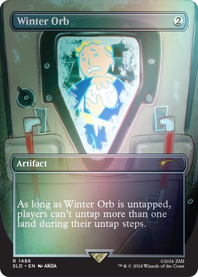 Winter Orb 1486 Rainbow Foil