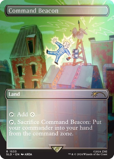 Command Beacon Rainbow Foil