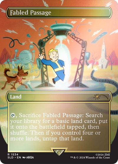 Fabled Passage 1534 Rainbow Foil
