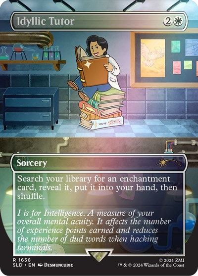 Idyllic Tutor 1636 Rainbow Foil