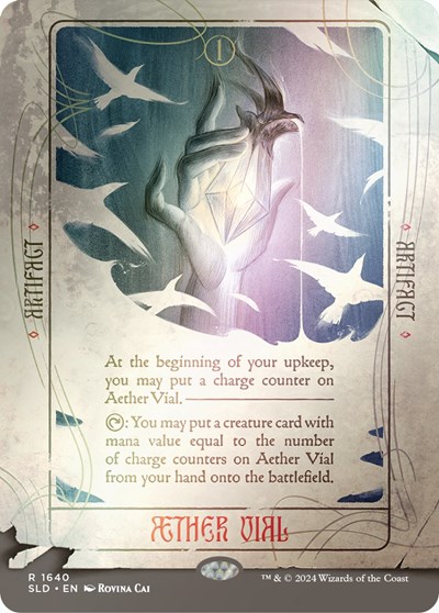 Aether Vial Rainbow Foil