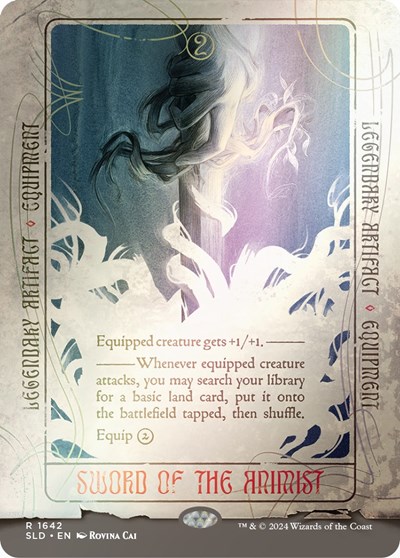 Sword of the Animist Rainbow Foil