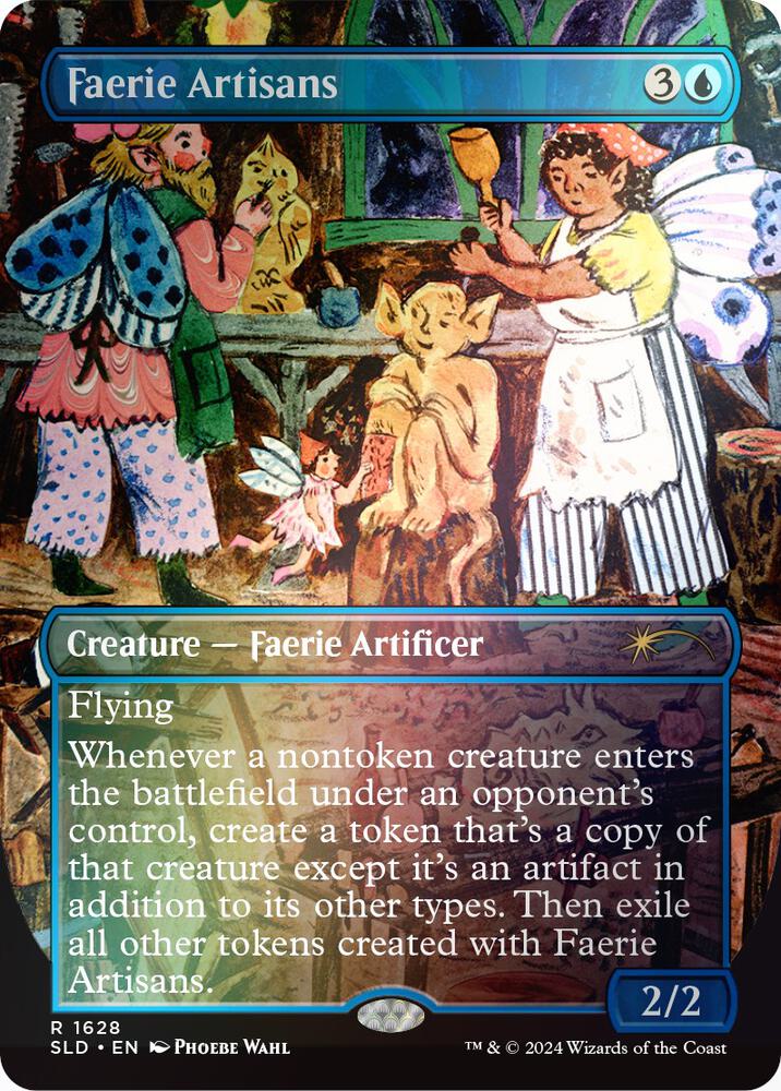 Faerie Artisans (Rainbow Foil) - Secret Lair Drop Series - Magic