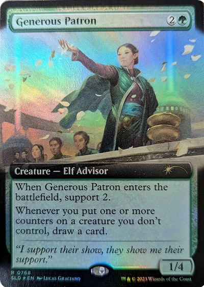 Generous Patron Extended Art