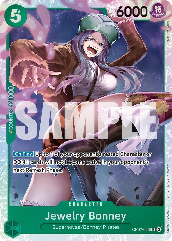 Jewelry Bonney (026) - 500 Years in the Future - One Piece Card Game