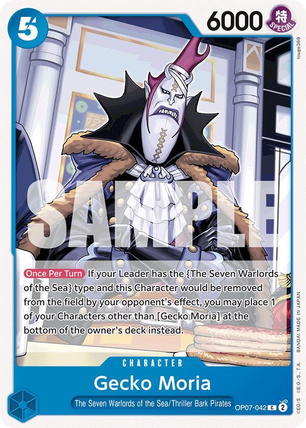 Gecko Moria 042 onepiece card