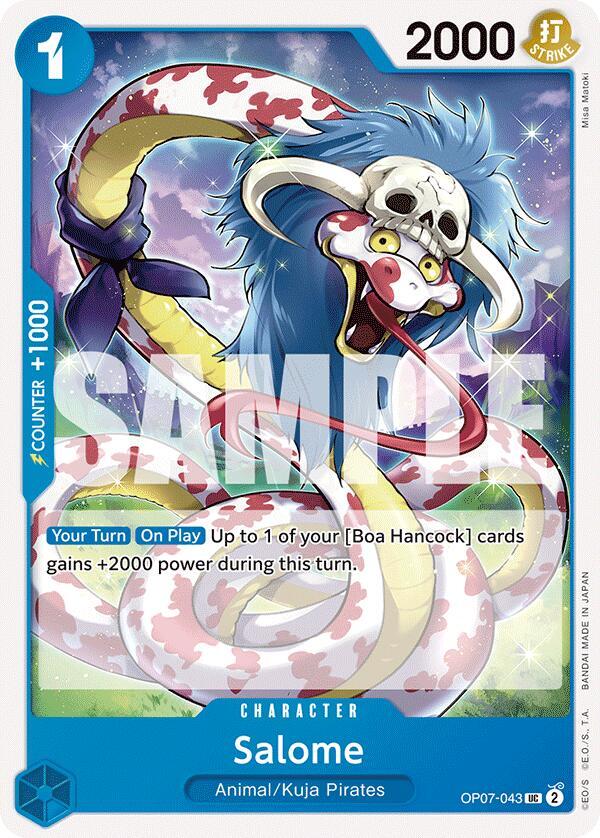 Salome onepiece card