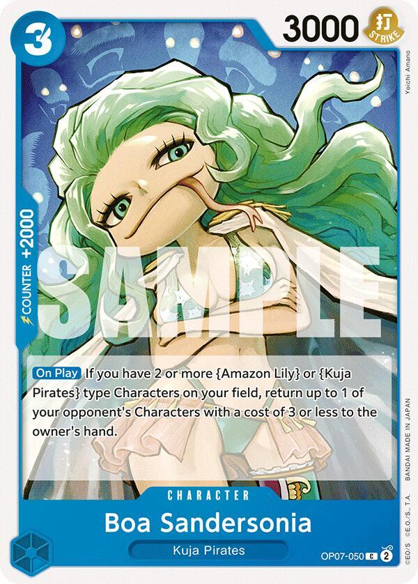 Boa Sandersonia onepiece card
