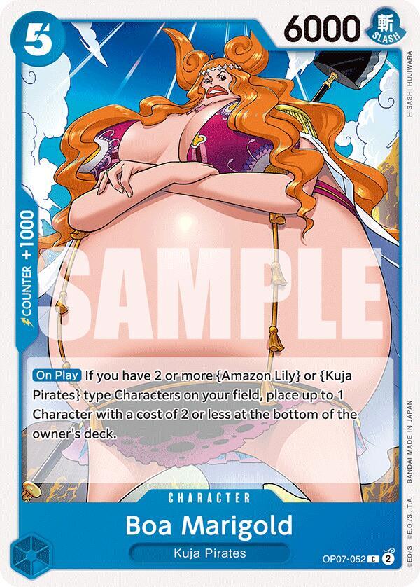 Boa Marigold onepiece card