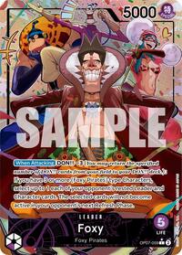 Foxy (059) (Parallel) - 500 Years in the Future - One Piece card