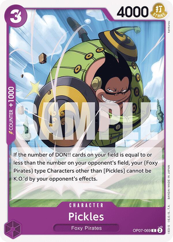 Pickles - 500 Years in the Future - One Piece Card Game