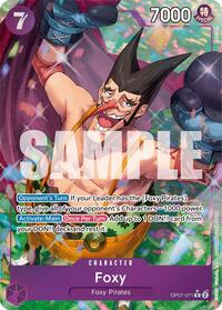 Foxy (071) (Parallel) - 500 Years in the Future - One Piece card