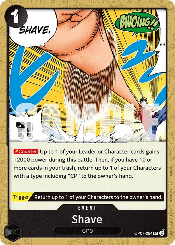 Shave - 500 Years in the Future - One Piece Card Game - TCGplayer.com