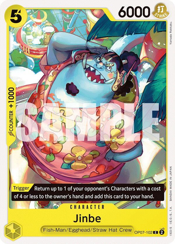 Jinbe 102 onepiece card