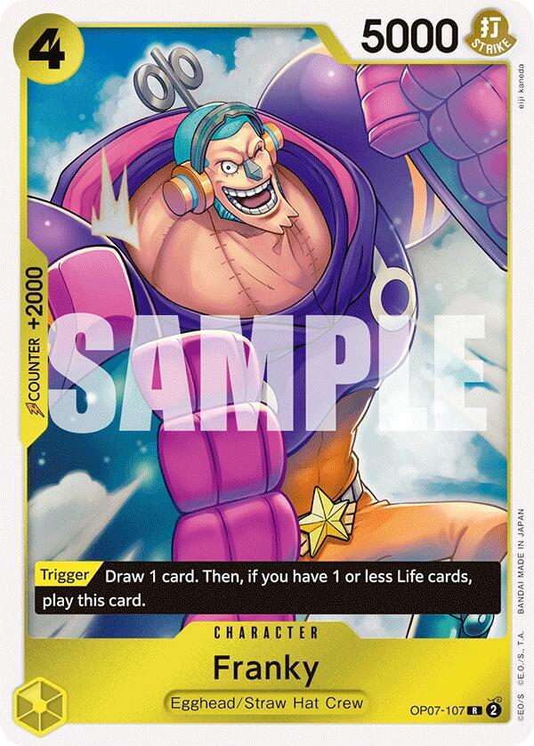 Franky - 500 Years in the Future - One Piece Card Game