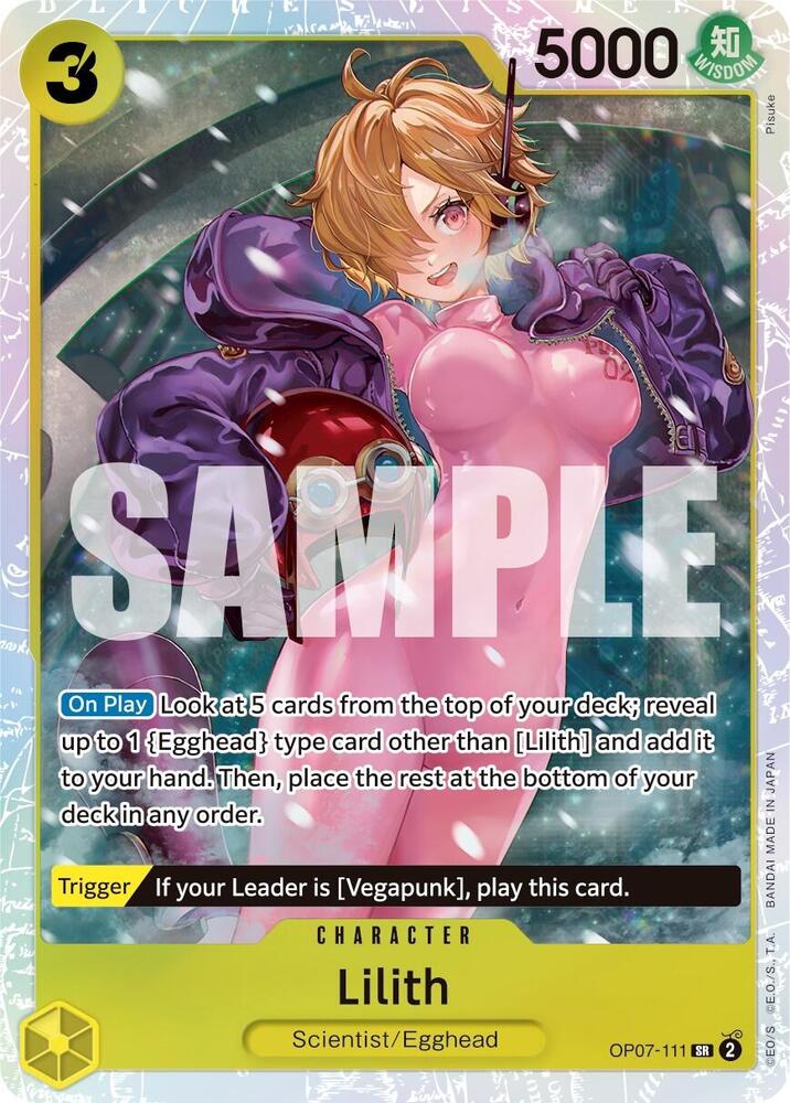 ONE PIECE CARD GAME リリス 5000 Lilith (Parallel) - 500 Years in the Future - One Piece Card Game