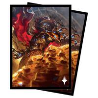 Ultra Pro Deck Box Outlaws Of Thunder Junction – 100+ Cartes Double Sleeve – Boîte Rigide MTG – Yuma Illustration