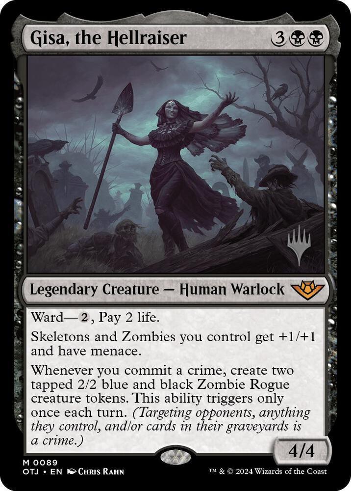 Gisa, the Hellraiser - Promo Pack: Outlaws of Thunder Junction