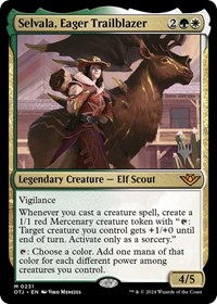 Selvala, Eager Trailblazer (Promo Pack: Outlaws of Thunder Junction)