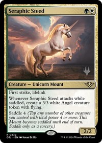 Seraphic Steed (Promo Pack: Outlaws of Thunder Junction)