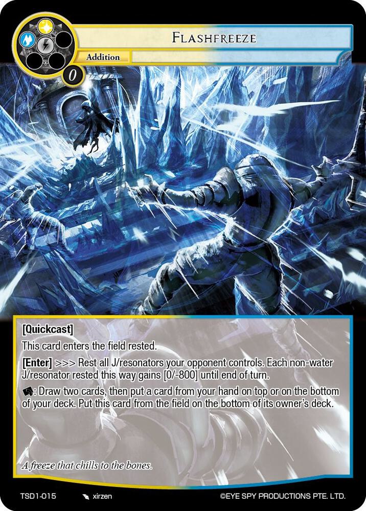 Flashfreeze