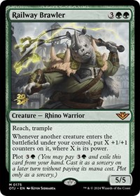 Railway Brawler - Prerelease Cards - Magic: The Gathering card