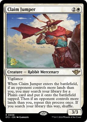 Claim Jumper #8 – Prerelease Cards (Rare)