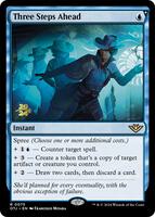 Three Steps Ahead - Prerelease Cards - Magic: The Gathering