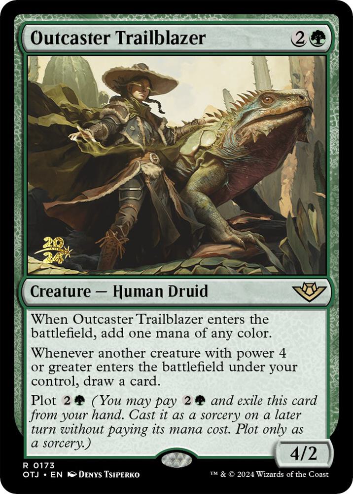 Outcaster Trailblazer #173s — Outlaws of Thunder Junction Promos