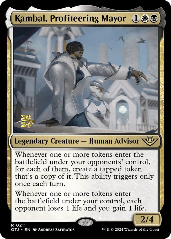Kambal, Profiteering Mayor #211s — Outlaws of Thunder Junction Promos