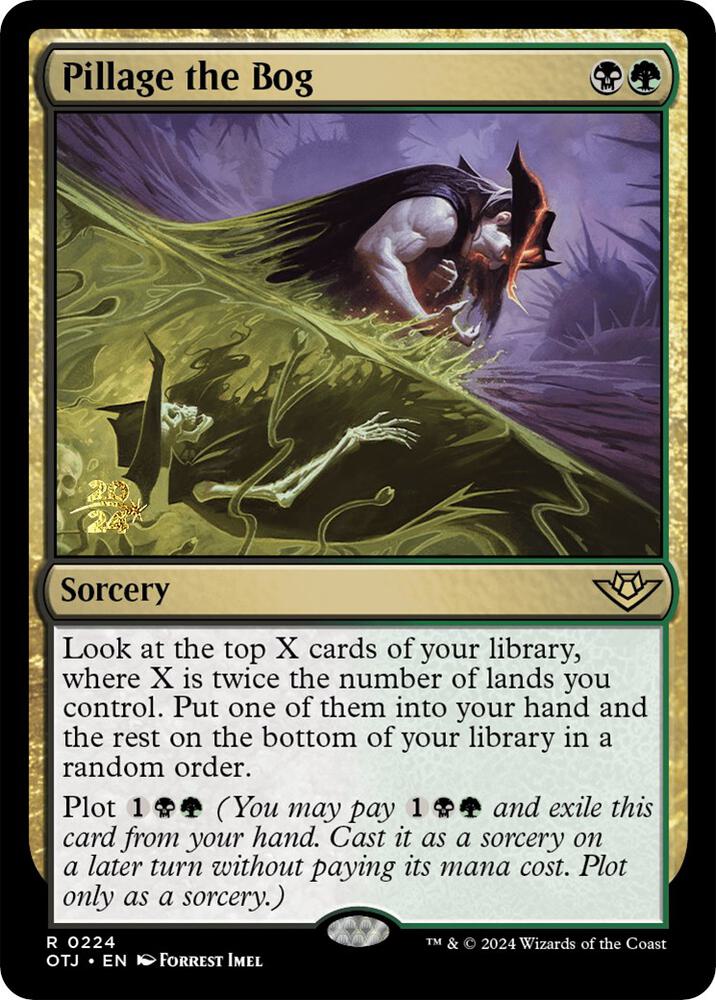 Pillage the Bog #224s — Outlaws of Thunder Junction Promos