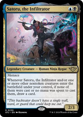 Satoru, the Infiltrator #230 – Prerelease Cards (Rare)