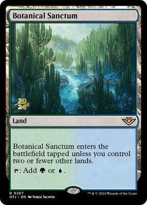 Botanical Sanctum (OTJ) #267 – Prerelease Cards (Rare)