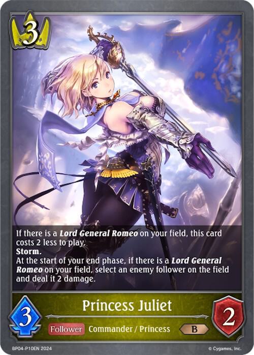 Princess Juliet - P10EN (Foil)