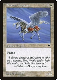 Armored Pegasus - Tempest - Magic: The Gathering card