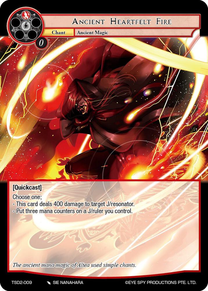 Ancient Heartfelt Fire