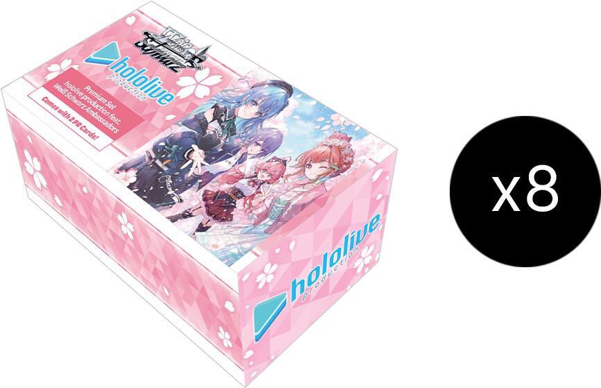 hololive production feat. Weiss Schwarz Ambassadors Premium Set Case
