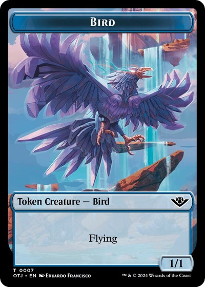 Bird Plot Double Sided Token
